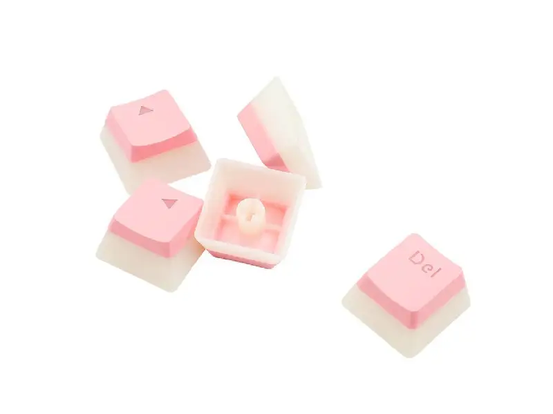 Keycaps Redragon Scarab A130p Pink Teclado Mecánico Inglés - Imagen 2