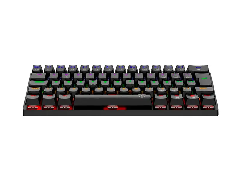 Teclado T-Dagger ARENA Rainbow. Spanish T-TGK321-BR BLACK BROWN SWITCH - Imagen 2