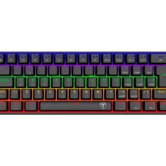 Teclado T-Dagger ARENA Rainbow. Spanish T-TGK321-BR BLACK BROWN SWITCH