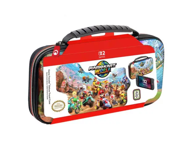 Estuche Game Traveler Deluxe Case Mario Kart World Nintendo Switch 2 NS212MKW