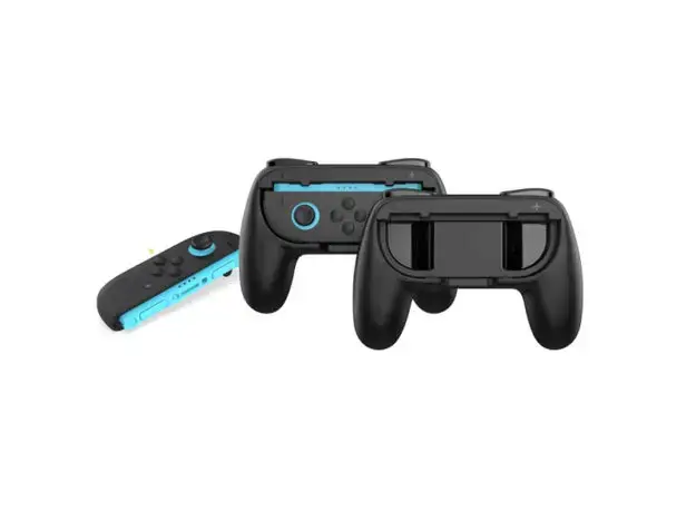 Handgrip KJH Para Joy Con Nintendo Switch 2 Negro